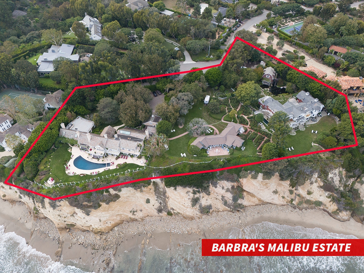 Barbra's Malibu Estate