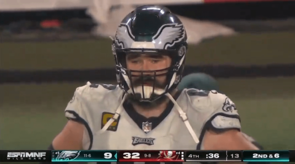 Jason Kelce Cries Gets Emotional as Eagles 2023 Season Comes to an End